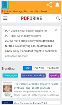 Pdf drive android App screenshot 2