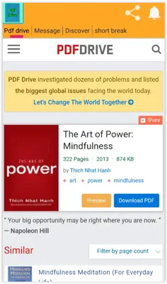 Pdf drive android App screenshot 3